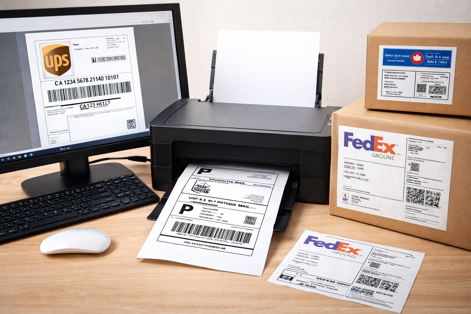 How to Buy Prepaid USPS, UPS, FedEx & Canada Post Labels Online — blog post thumbnail